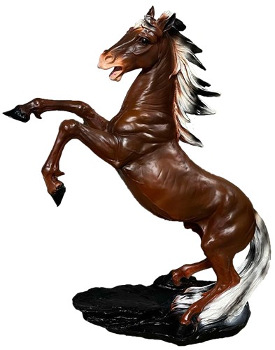 Koń ferrari brąz